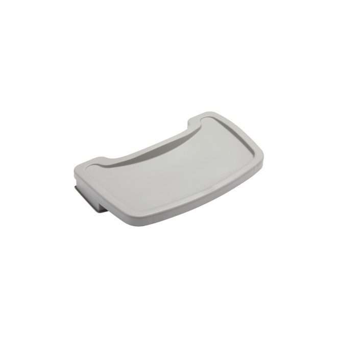 Bandeja trona polipropileno color gris 13 781588PLAT