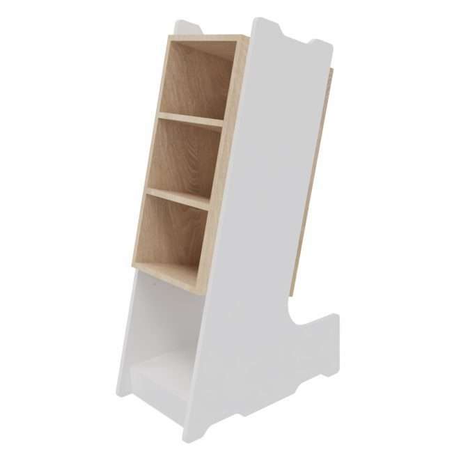 Carro porta libros Toteem Cart Acabado acacia 24 TCART