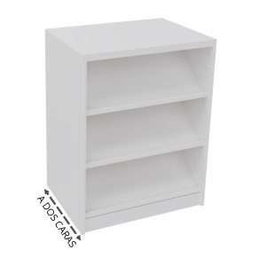 Estanteria a 2 caras con estantes inclinados 93x67x121cm Blanco 49 LC2511000R