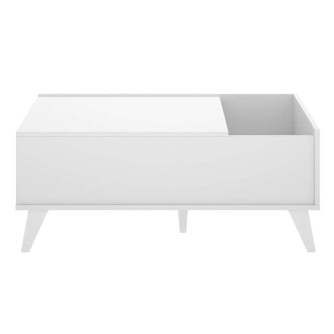 Mesa de centro blanca elevable Ness 26 K72543