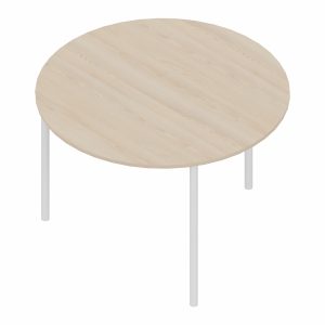 Mesa escolar Tettris circular 110 Tapa color acacia Talla 6 24 TC11 58T6