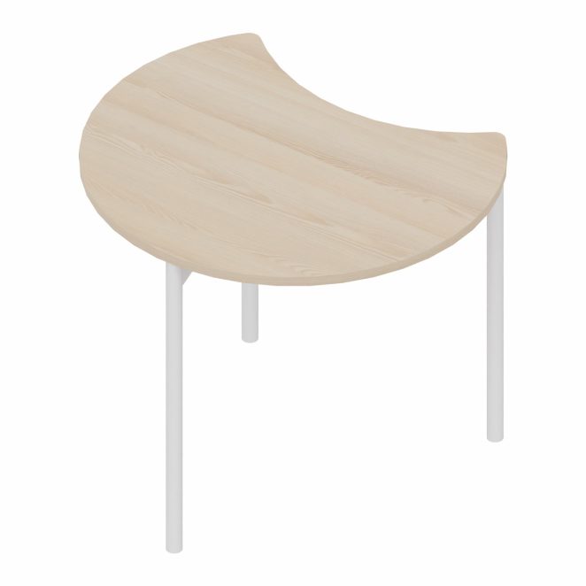 Mesa escolar Tettris luna 90 Tapa color acacia Talla 6 24 TL9 58T6