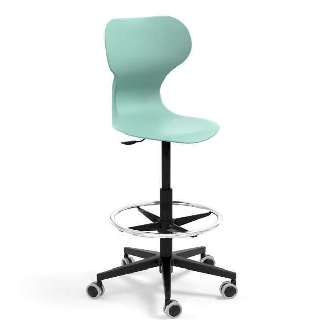 Taburete escolar Mia Stool color verde menta