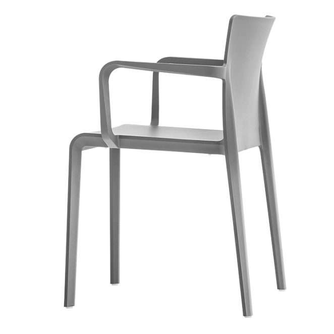 Silla Volt 675 con brazos color gris oscuro 28 675 GA