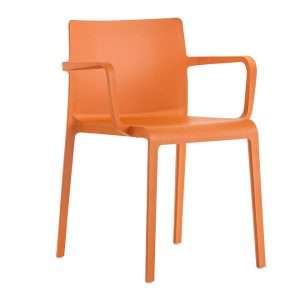 Silla Volt 675 con brazos color naranja 28 675 AR