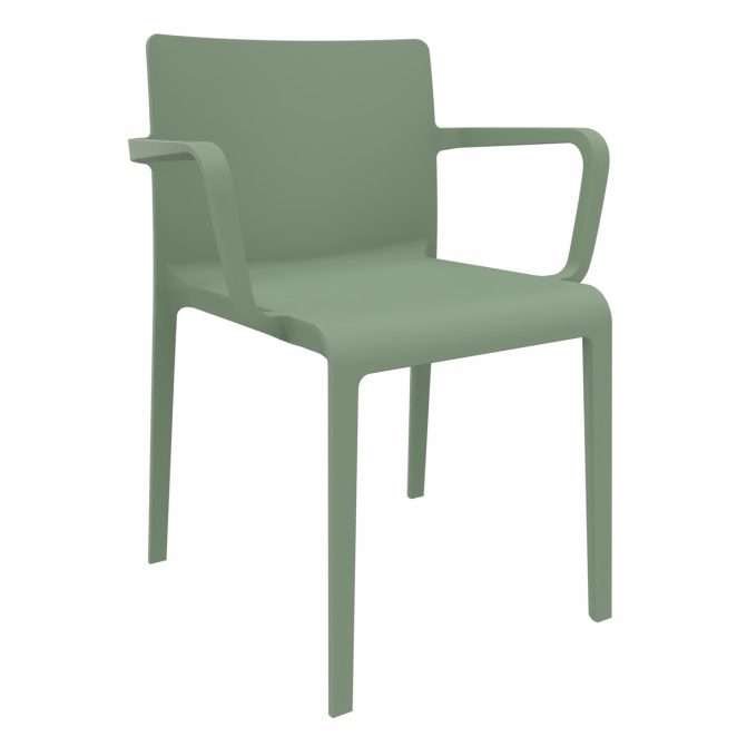 Silla Volt 675 con brazos color verde menta 28 675 VE