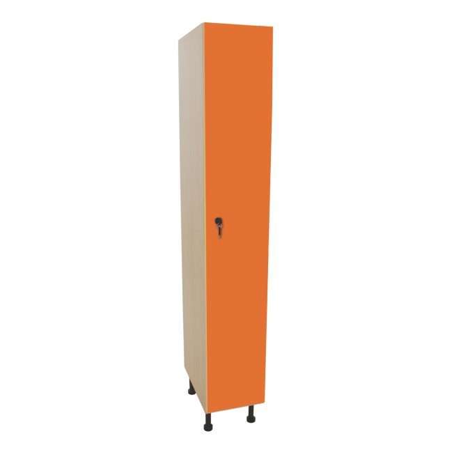 Taquilla 1 puerta ancho 30 cm Naranja 17 6006281819