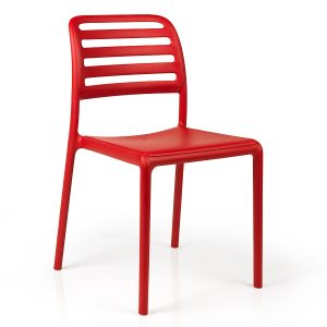 silla rojo para hosteleria de plastico 33 4024507000